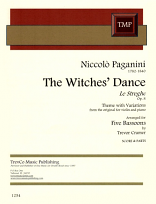 THE WITCHES' DANCE Op.8 (score & parts)