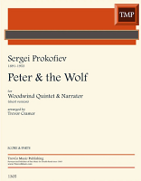 PETER AND THE WOLF with Narrator - short version (score & parts)