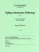FIFTEEN MORAVIAN FOLKSONGS