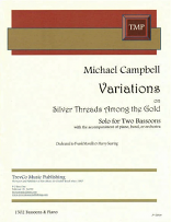VARIATIONS ON 'SILVER THREADS AMONG THE GOLD'