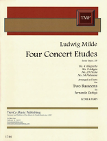 MILDE 4 CONCERT ETUDES