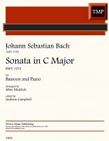 SONATA in C major BWV 1031