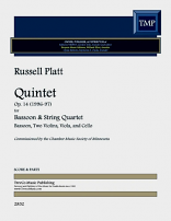 QUINTET for Bassoon & String Quartet