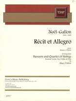 RECIT ET ALLEGRO