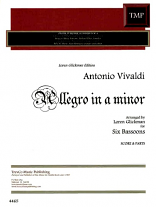 ALLEGRO in A minor (score & parts)