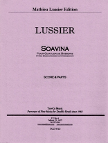 SOAVINA (score and parts)
