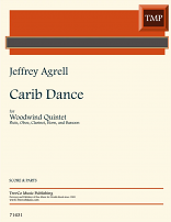 CARIB DANCE (score & parts)