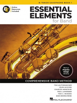 ESSENTIAL ELEMENTS for Band -  Tenor Sax Book 1 + Online Resources
