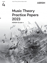 MUSIC THEORY PRACTICE PAPERS 2023 Grade 4