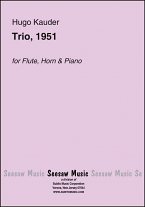 TRIO 1951 (score & parts)