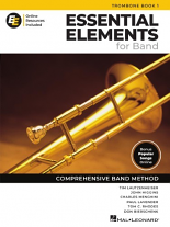 ESSENTIAL ELEMENTS for Band -  Trombone Book 1 + Online Resources