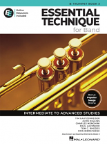 ESSENTIAL TECHNIQUE for Band -  Trumpet Book 3 + Online Resources