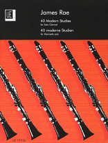 40 MODERN STUDIES for Solo Clarinet