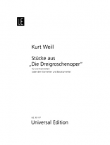 MUSIC FROM THE THREEPENNY OPERA (score & parts)
