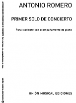 PRIMER SOLO DE CONCIERTO