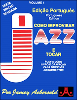 HOW TO PLAY JAZZ Volume 1  (Portuguese + CDs