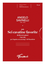 SIX FAVOURITE CAVATINAS Volume 3