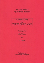 VARIATIONS ON THREE BLIND MICE (score & parts)