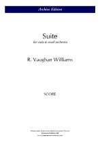 SUITE for Viola and Orchestra (score)