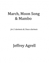 MARCH, MOON SONG AND MAMBO (score & parts)