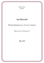 WIND QUINTET No.16 (score & parts)