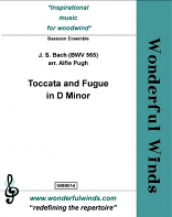 TOCCATA AND FUGUE in D minor, BWV 565 (score & parts)