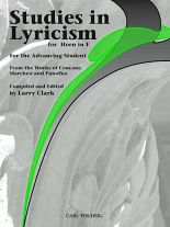 STUDIES IN LYRICISM for the Advancing Student
