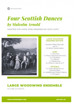 FOUR SCOTTISH DANCES (score & parts)