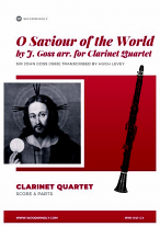 O SAVIOUR OF THE WORLD (score & parts)