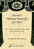 MADAME BUTTERFLY FOR TWO