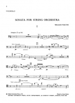 SONATA for String Orchestra (Cello part)