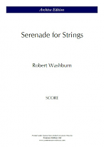 SERENADE FOR STRINGS (score & parts)