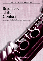 THE REPERTORY OF THE CLARINET