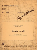 SONATA in E minor