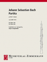 PARTITA in G minor BWV1013