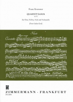 QUARTET in D major Op.93 (score & parts)
