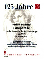 PARAPHRASE on the Serenade by Riccardo Drigo Op.107c