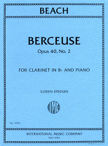 BERCEUSE Op.40 No.2