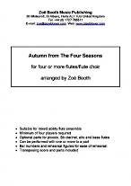 AUTUMN from 'The Four Seasons' score & parts
