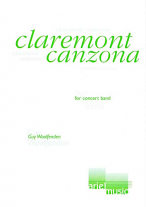 CLAREMONT CANZONA (full score)