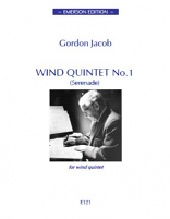 WIND QUINTET No.1 (score & parts)
