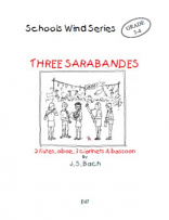 THREE SARABANDES (score & parts)