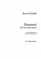 CONCERTO Bass Clarinet part only