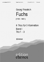 SIX TRIOS Volume 1 Nos.1-3 set of parts