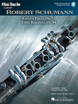 3 FANTASY PIECES Op.73 and 3 ROMANCES Op.94 + Online Audio