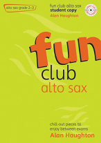FUN CLUB ALTO SAX Grade 2-3 Student Copy + CD