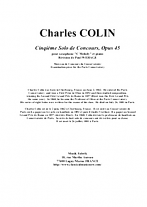 SOLO DE CONCOURS No.5 Op.45