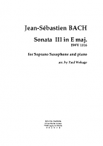 SONATA in E Major BWV1016