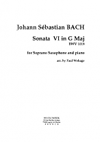 SONATA in G Major BWV1019