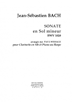 SONATA in G Minor BWV1020